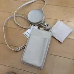 UNIQLO マルチウェイショルダーバッグ ナチュラル