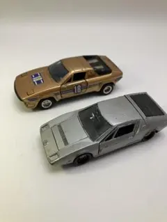 ミニカー２台セット　シンセイ、ダイアペット