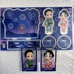 花火大会　狛治と恋雪WEBSHOPくじ　ジオラマアクリルスタンド　クリアカード