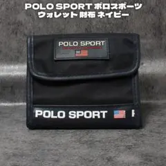 POLO SPORT ポロスポーツ ウォレット 財布 ネイビー