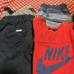 NIKE 赤 トレーナー他　140サイズセット