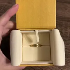 FENDI フェンディ バゲット リング FF 指輪 M#約13号 箱付き - メルカリ