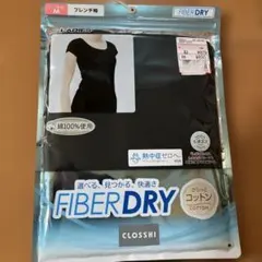CLOSSHI FIBER DRY フレンチ袖 Mサイズ ブラック 新品