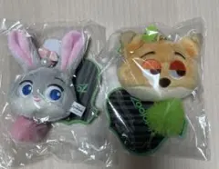 ズートピア　ニック&ジュディ　マスコットキーホルダーアイスキャンディー