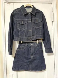GU デニム　セットアップ