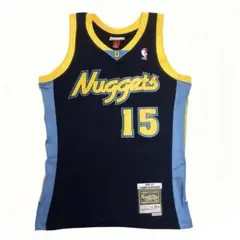 NBA デンバー・ナゲッツ アンソニー 15番 レトロ バスケジャージー L