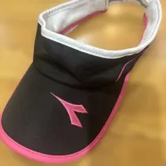 ディアドラサンバイザー 黒/ピンクのサムネイル
