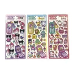 【新品未開封】　平成はっぴーフォン　サンリオ　3点セット