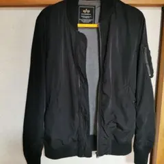 ALPHA INDUSTRIES MA-1　Lサイズ　ブラック