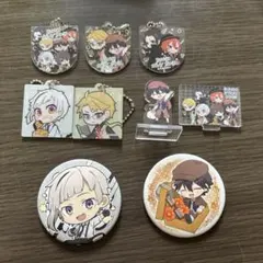 ギヴン 缶バッジ アクリルキーホルダー 立夏 真冬 秋彦 春樹 柊 玄純