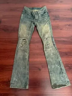 IF SIX WAS NINE ブーツカットデニム・フレアデニム 淡いブルー