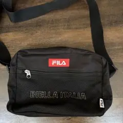 FILA ブラック ショルダーバッグ BIella Italia