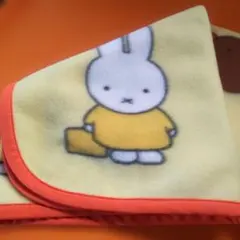 ミッフィー フリースブランケット イエロー 75×100cm 即購入可能！