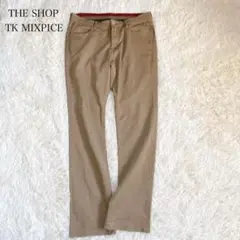 ザショップティーケーミクスパイス　チノパン　ベージュ　ストレート　L 綿　混