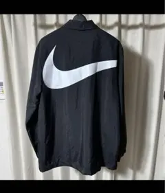 Nike ナイロンジャケット Lサイズ 黒　ナイキ コーチジャケット