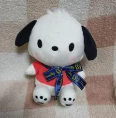 犬のぬいぐるみ 赤いシャツ