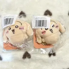 ちいかわ うさぎだらけくじ E賞ぬいぐるみバッジ ヤハ 2つセット