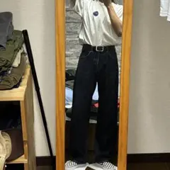 CALEE キャリー セルビッチ デニムパンツ L 日本製 赤耳 髭 蜂の巣
