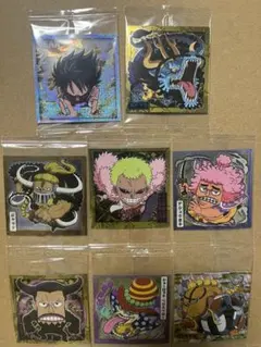 ワンピース　ウエハース　ステッカー　シール　8種セット