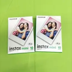 FUJIFILM instax mini チェキ用フィルム 2パック