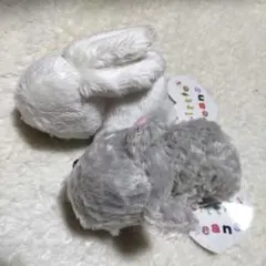 リトルビーンズ うさぎ 白 アルパカ ぬいぐるみ タグ付き 2点セット