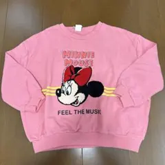 ミニーマウス トレーナー ピンク　120 新品未使用