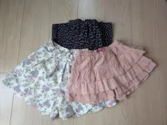 anyfam　スカート＆キュロット　3点セット