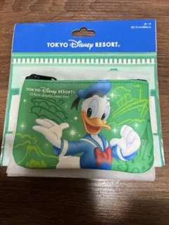ディズニーチケット風ポーチ ドナルドダック