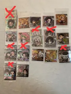 鬼滅の刃 ディフォルメシール 其ノ三