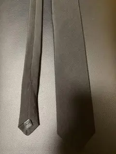 dunhill ブラック フォーマルネクタイ