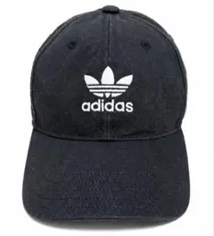 adidas キャップ ブラック トレフォイル ユニセックス