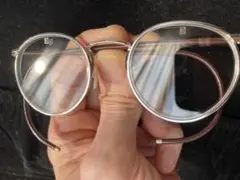 60's USA ヴィンテージ眼鏡➕フラットガラスレンズ（度なし）純正ケース