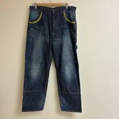 MASTERPIECE HECTIC スラブデニム ペインターダブルニーのサムネイル