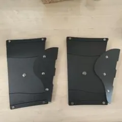 ☆2個セット☆PATATTO SEIZA 折りたたみ 正座イス ブラック 軽量