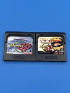 ゲームギア スーパーモナコGP1.2セット