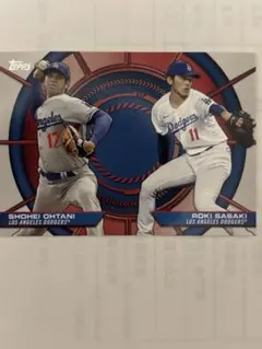 Topps 오타니 쇼헤이 사사키 아오키 로스앤젤레스 다저스