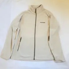 き*ら様 mont-bell シャミースジャケット M アイボリー　レディース