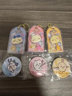ちいかわ ロリポップチョコ チャーム 缶バッジ セット