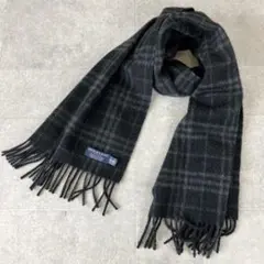 英国製 BURBERRY カシミア100％ マフラー/稀少カラー/ノバチェック柄のサムネイル