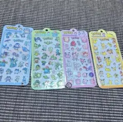 ポケモン シール 4パックセット