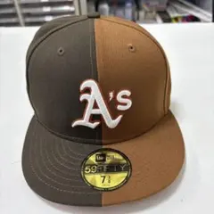 New Era 59FIFTY A's キャップ 7 3/8