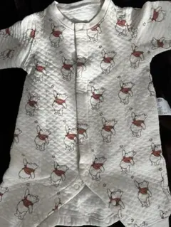 UNIQLO 長袖ロンパース 60 プーさん 新生児