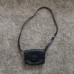 【美品】 ZARA クロスボディバッグ スクエア レディース ショルダー 黒のサムネイル