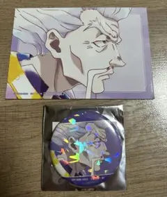 HUNTER×HUNTER Ani-Art 缶バッジ　ブロマイド　ゼノ