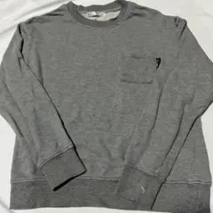 ikka ポケット付き グレー スウェット M