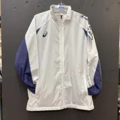 アシックス　ウインドブレーカーシャツ　裏トリコット　2031D535