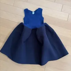 CFCL ノースリーブ ワンピース ネイビー
