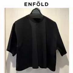 【ENFOLD】BOX WIDE T-SHIRT ブラックのサムネイル