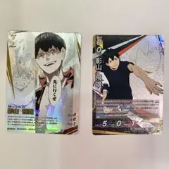 ハイキュー!! バボカ‼︎影山飛雄 極Pカード - メルカリ