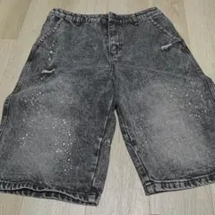 ビジューハーフパンツ